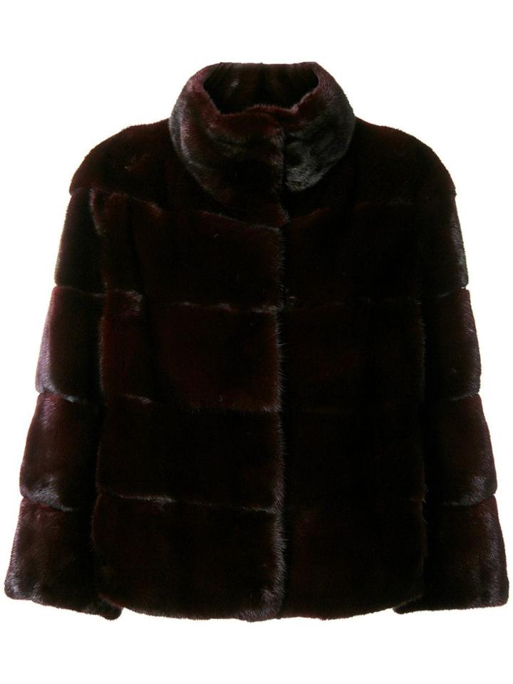 Arma Classic Fitted Jacket - Red