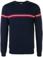 Perfect Moment Stripe Detail Sweater - Blue