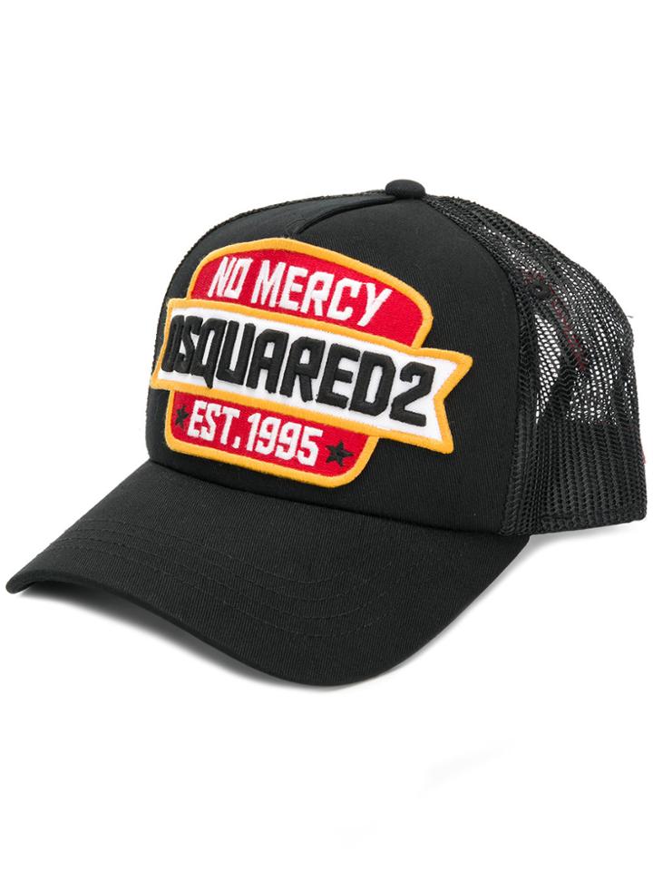 Dsquared2 No Mercy Patch Baseball Cap - Black