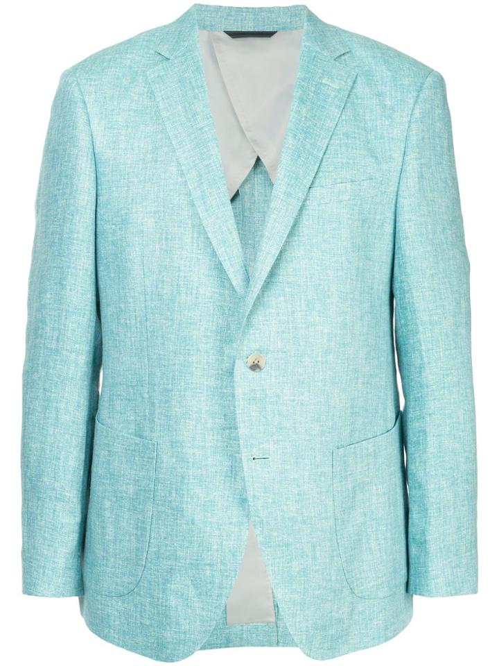 D'urban Single Breasted Blazer - Green