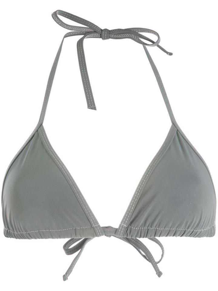 Misbhv Reflective Bikini Top - Grey