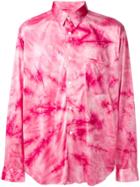 Comme Des Garçons Homme Plus Tie-dye Shirt - Pink