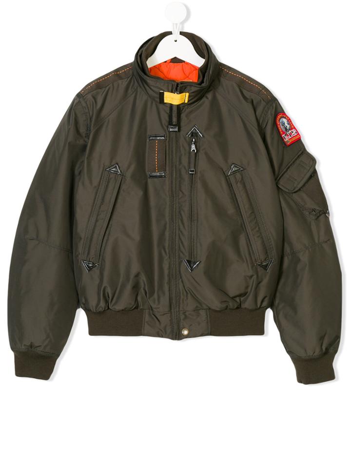 Parajumpers Kids Fire Bomber Jacket - Green