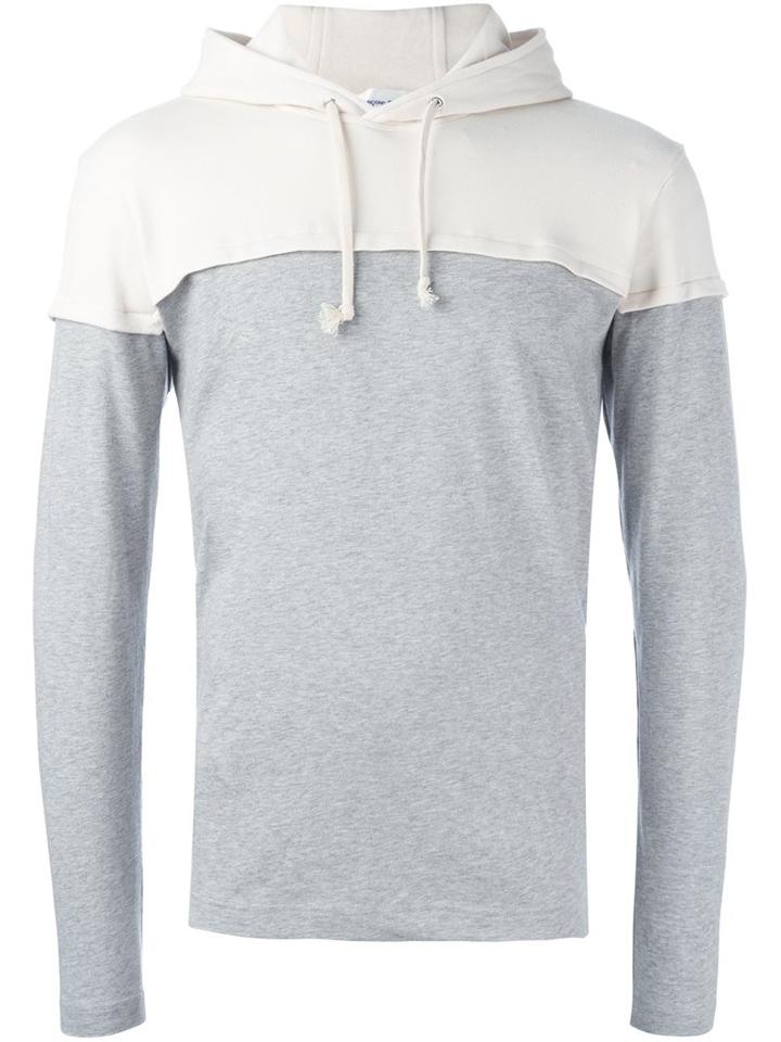 Comme Des Garçons Play Panelled Hoodie