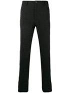 Transit Wrinkled Effect Trousers - Black