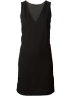 Ann Demeulemeester Short 'blackjack' Dress, Women's, Size: 38, Black, Silk/nylon/spandex/elastane/virgin Wool