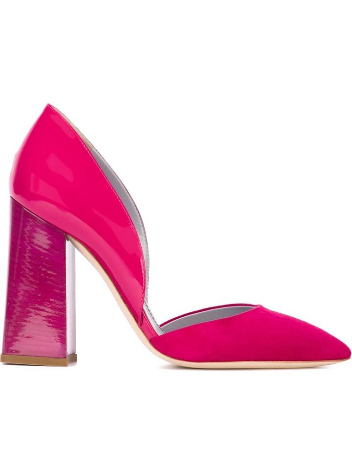 Pollini Bell Heel Pumps