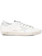 Golden Goose Deluxe Brand Kids Glitter Superstar Sneakers - White