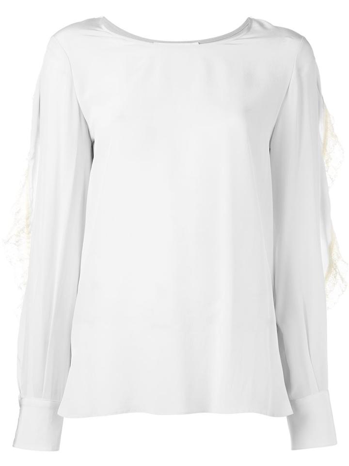 See By Chloé Lace Trim Blouse
