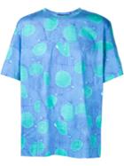 Issey Miyake Men 'soda Float' T-shirt, Size: 1, Blue, Cotton
