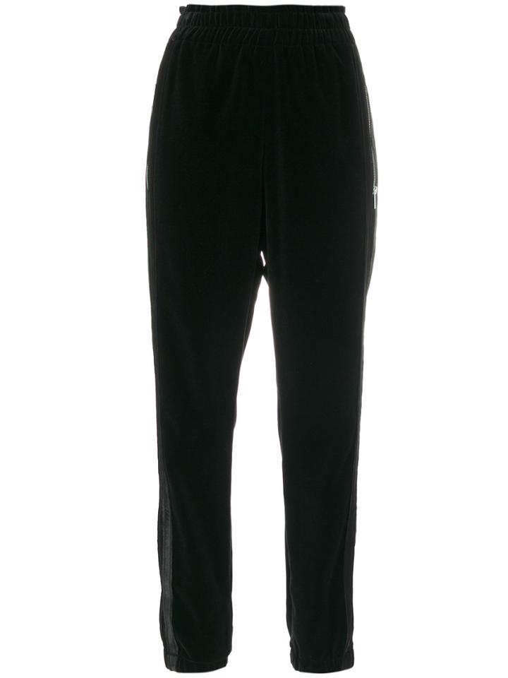 Sonia Rykiel Side Stripe Track Pants - Black