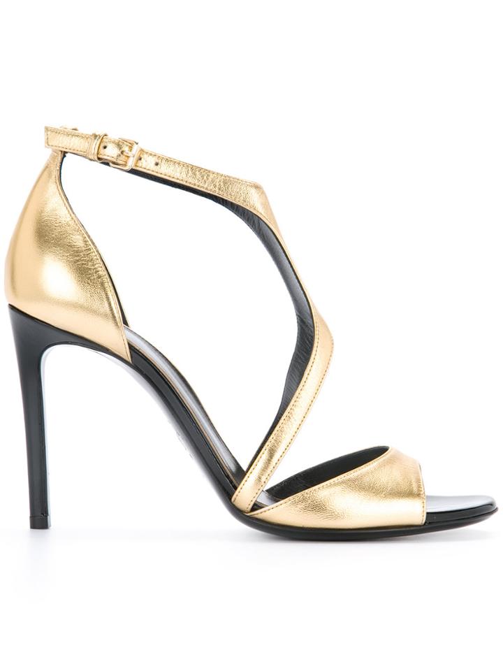 Lanvin Harnais Sandals - Metallic