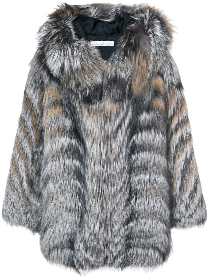 Oscar De La Renta Hooded Coat - Nude & Neutrals