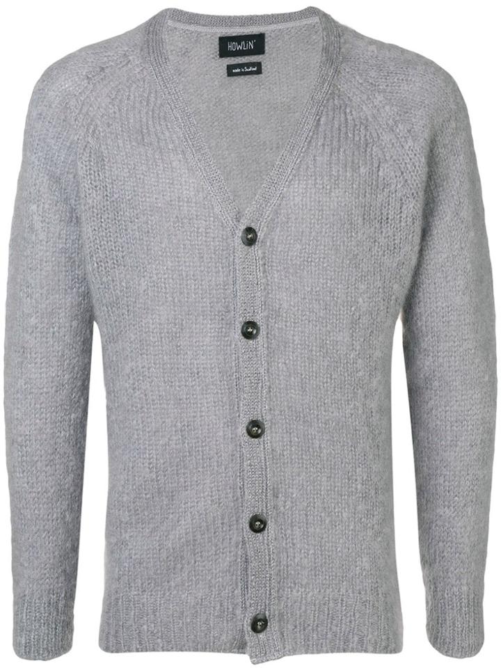 Howlin' Buttoned Cardigan - Grey