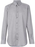 Dolce & Gabbana - Geometric Print Shirt - Men - Cotton - 41, White, Cotton