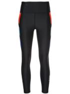 P.e Nation Colour-block Leggings - Black