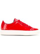 Common Projects Achilles Contrast Sole Sneakers - Red
