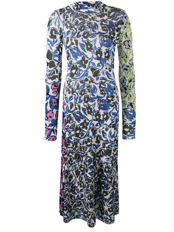 Christian Wijnants Kitkat Knitted Dress - Blue