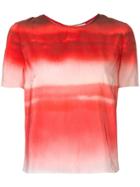 Ingie Paris Gradient Effect Blouse - Red
