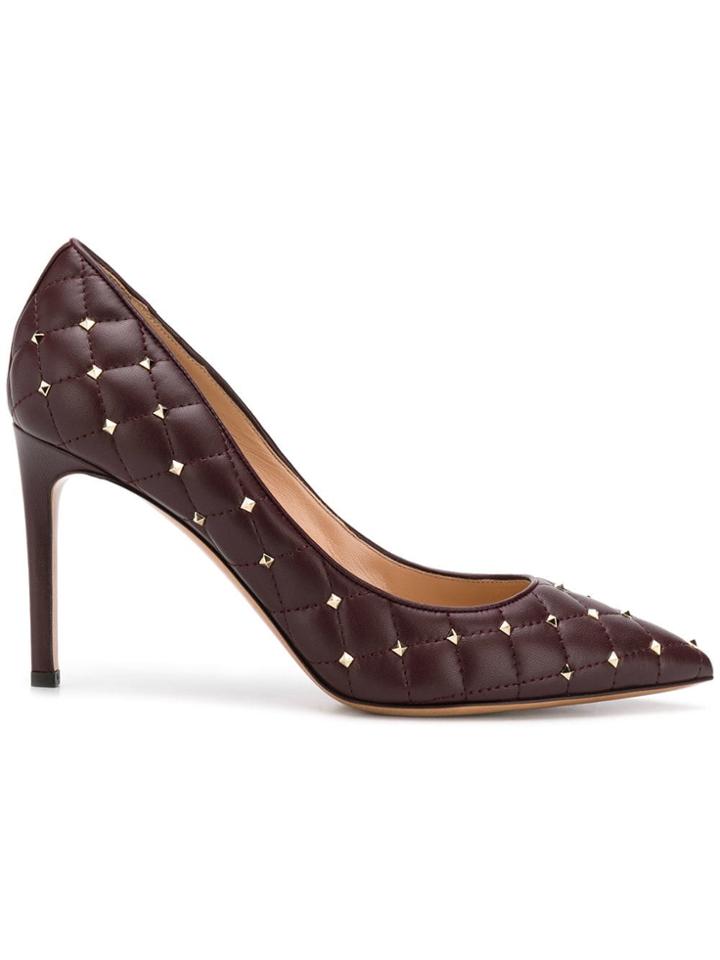 Valentino Valentino Garavani Rockstud Spike Court Pumps - Red