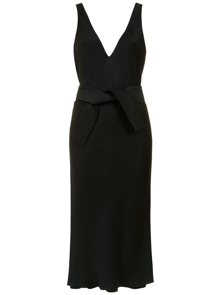 Gloria Coelho Open Back Dress - Black