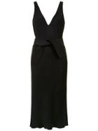 Gloria Coelho Open Back Dress - Black