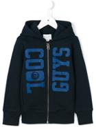 Diesel Kids Cool Guys Print Hoodie, Boy's, Size: 8 Yrs, Blue