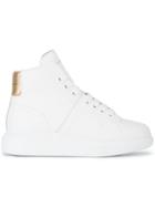Alexander Mcqueen High-top Sneakers - White