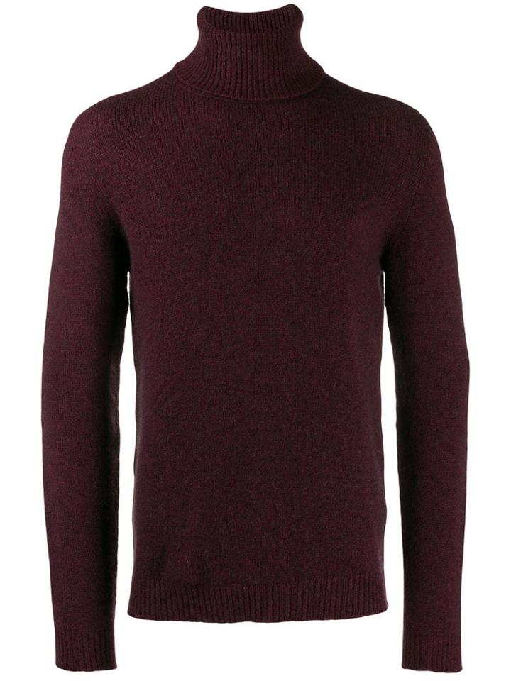 Nuur Turtleneck Jumper - Red