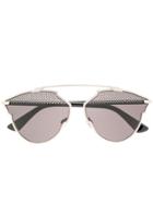 Dior Eyewear Micro Studded Tinted Sunglasses - Metallic
