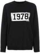 Calvin Klein Jeans 1978 Print Sweater - Black