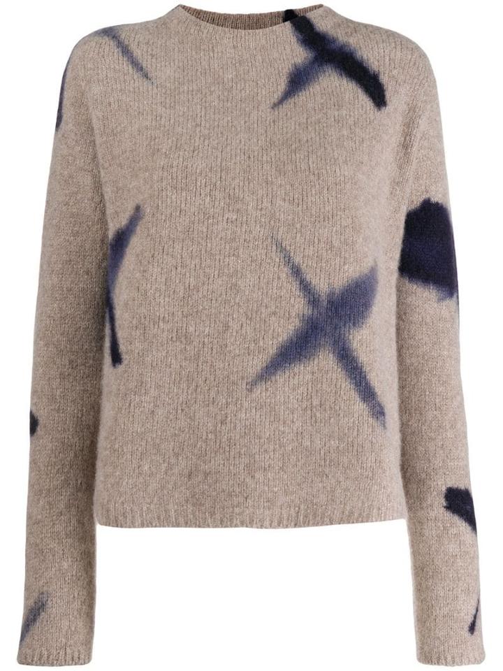 Suzusan Fine Knit Sweatshirt - Neutrals