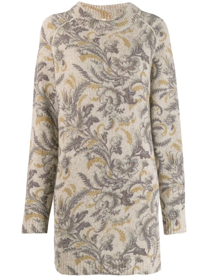 Antonio Marras Printed Jumper - Neutrals