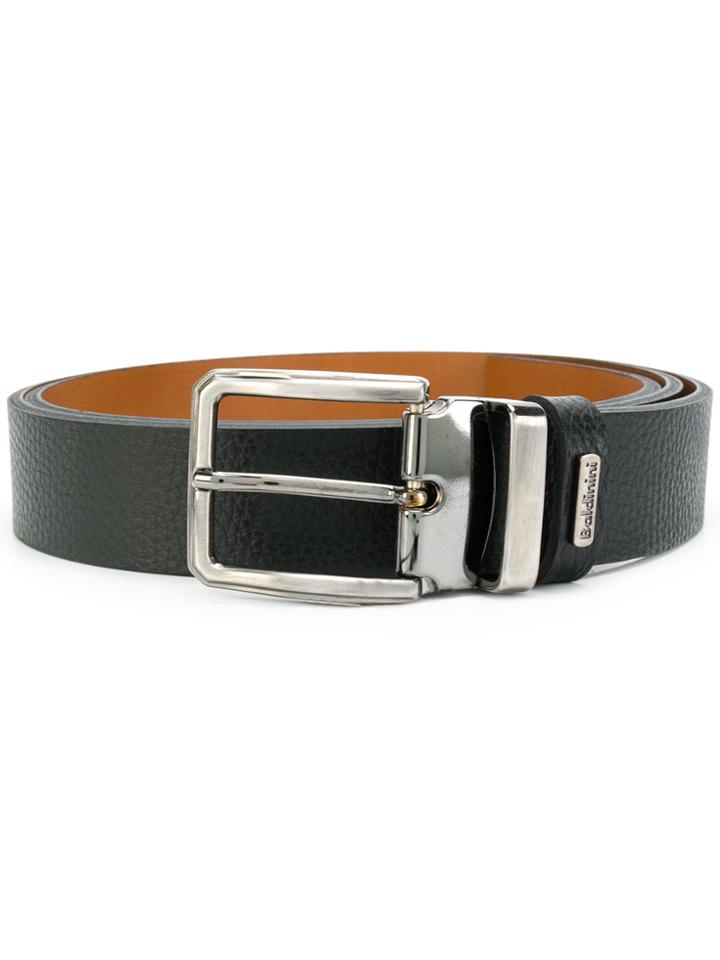 Baldinini Textured Belt - Black