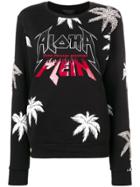 Philipp Plein Sweatshirt Ls Aloha Plein - Black