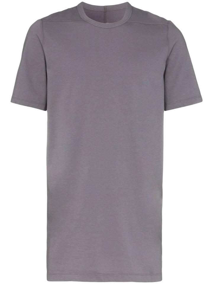 Rick Owens Level Longline T-shirt - Blue