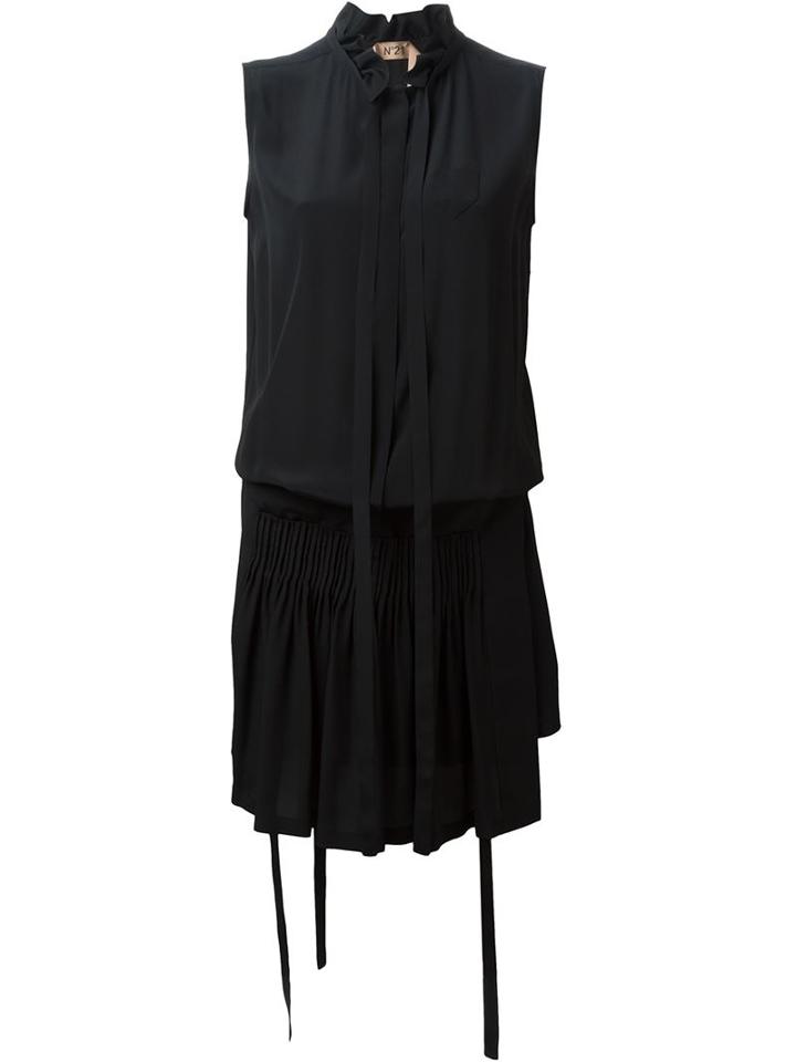No21 Pleated Front Detail Dress