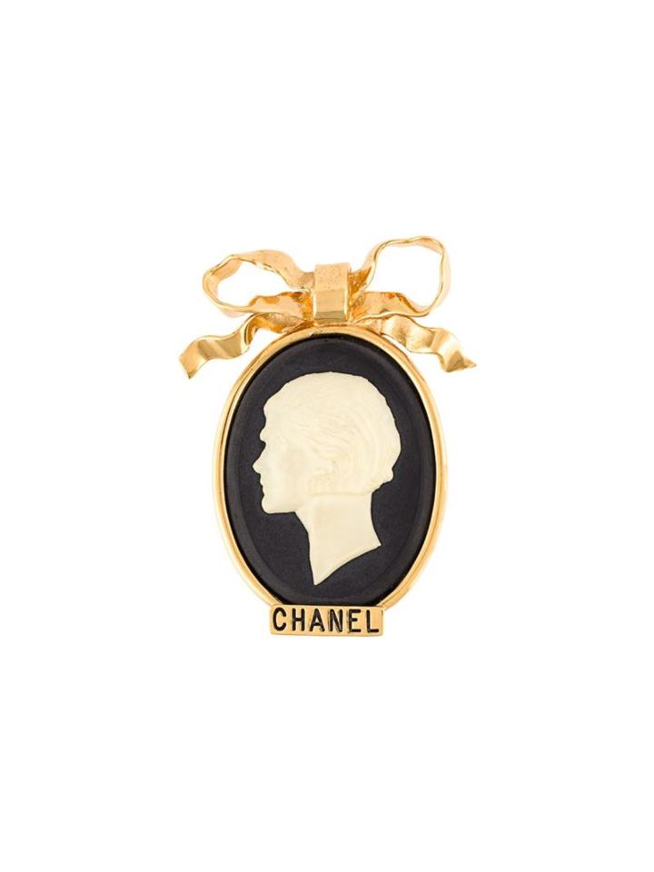 Chanel Vintage Mademoiselle Brooch