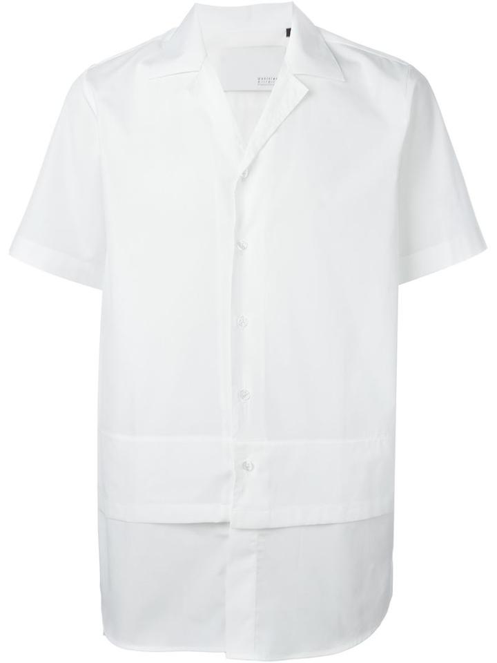Matthew Miller Double Layered Shortsleeved Shirt, Men's, Size: Medium, Cotton