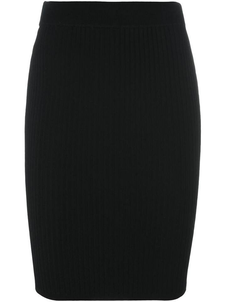 T By Alexander Wang Striped Effect Skirt