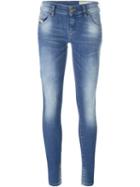 Diesel Skinny Jeans, Women's, Size: 27, Blue, Cotton/spandex/elastane