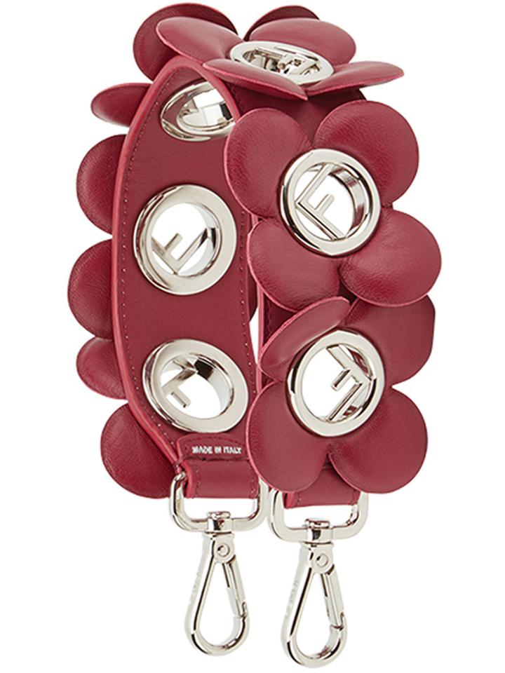 Fendi Mini Strap You Daisy Bag Strap - Red