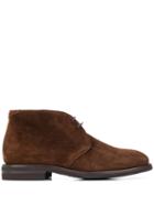 Brunello Cucinelli Classic Lace-up Boots - Brown