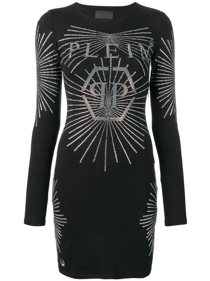 Philipp Plein Black Party Dress