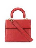 0711 Bea Small Tote Bag - Red