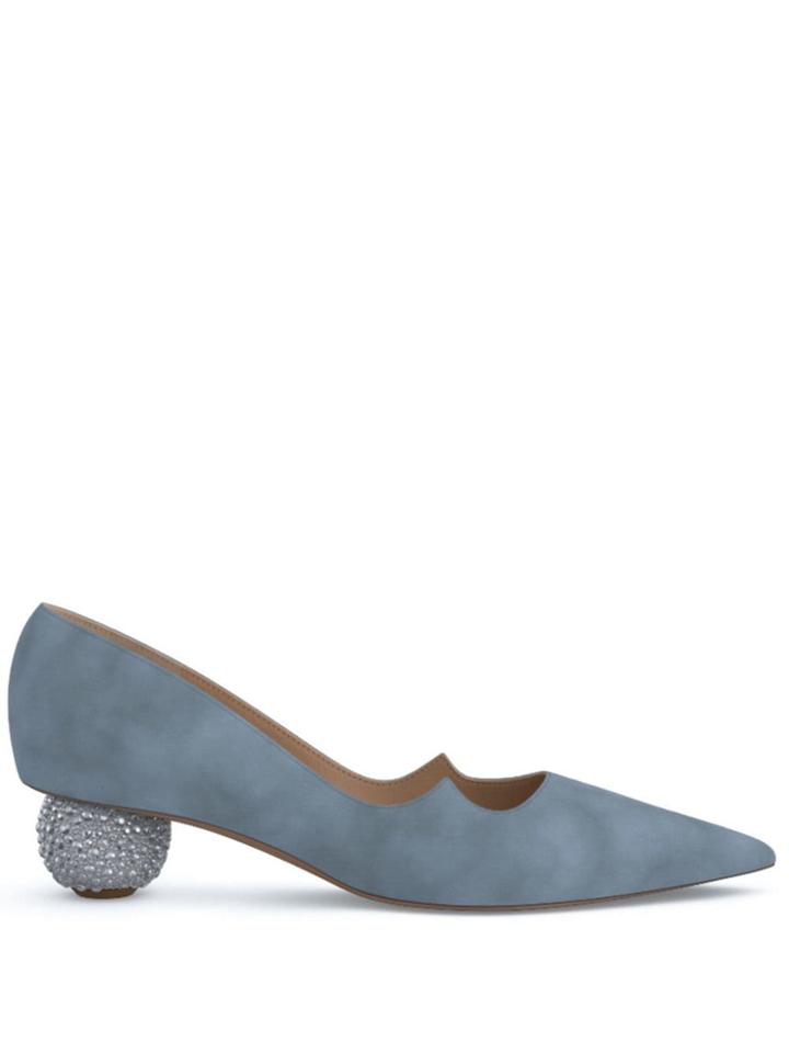 Paul Andrew Ankara Pumps - Blue