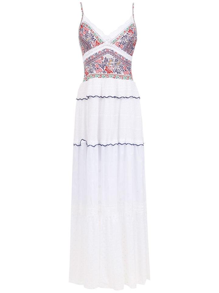 Cecilia Prado Vestido Longo Tarcia - White