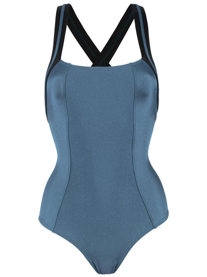 Lygia & Nanny Maracatu Trilobal Swimsuit - Blue