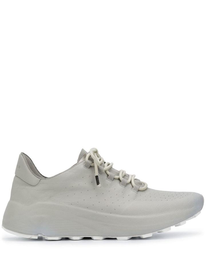 Del Carlo Smooth Sneakers - Grey