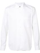 Comme Des Garçons Homme Plus Club Collar Shirt, Men's, Size: Large, White, Cotton